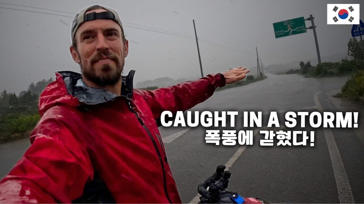 Caught In A STORM In South Korea 🇰🇷