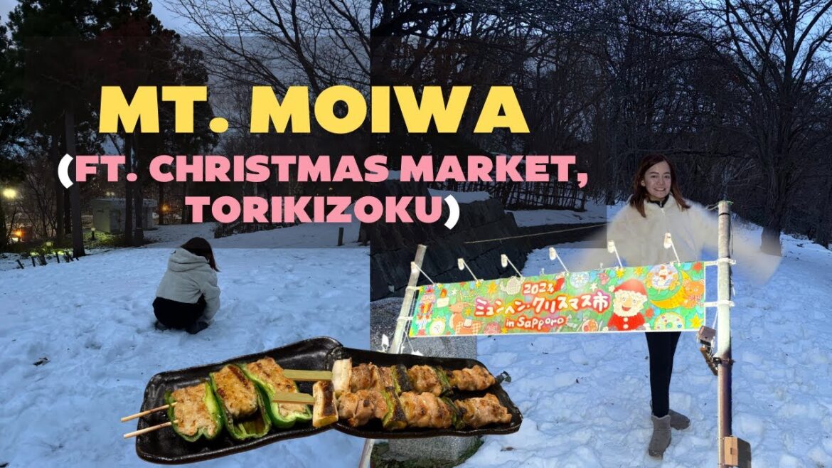 [🎄Japan winter vlog] Ep. 3: Mt. Moiwa didn't go as planned 😥  + a very Sapporo Christmas!
