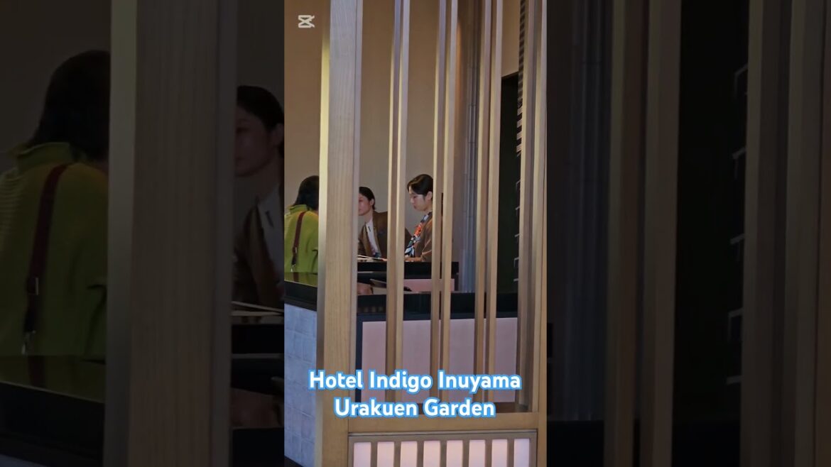 Hotel Indigo Inuyama Urakuen Garden #shorts #travel #hotel #japan