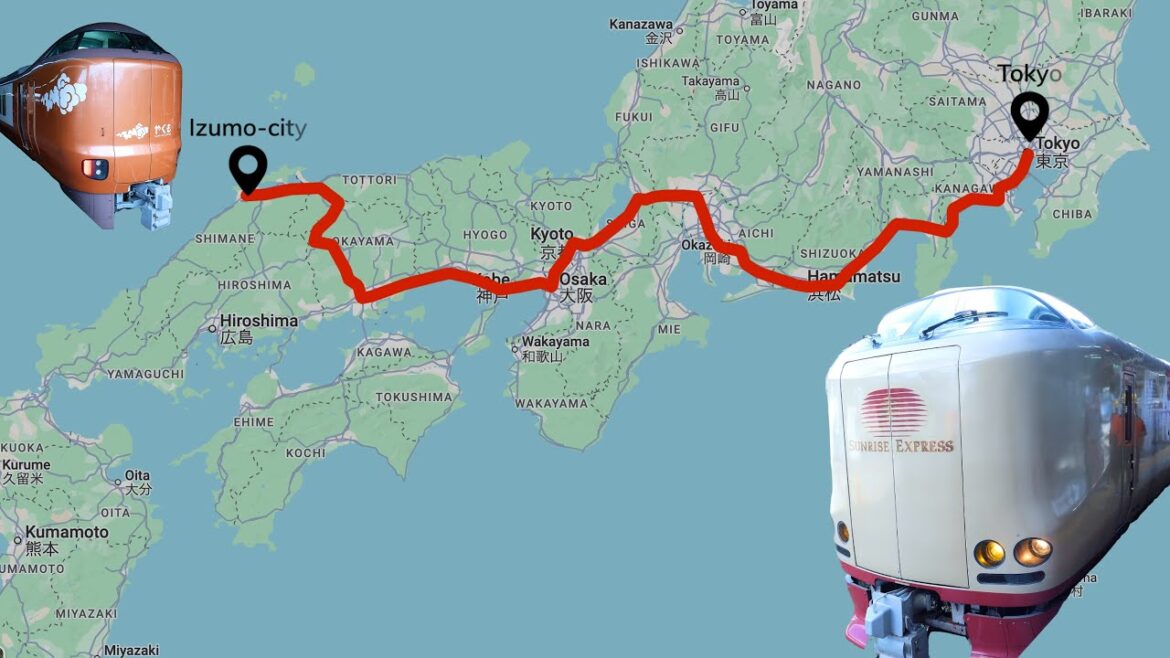 Private Compartment Trains Travel to Izumo[Sunrise Express&Yakumo]