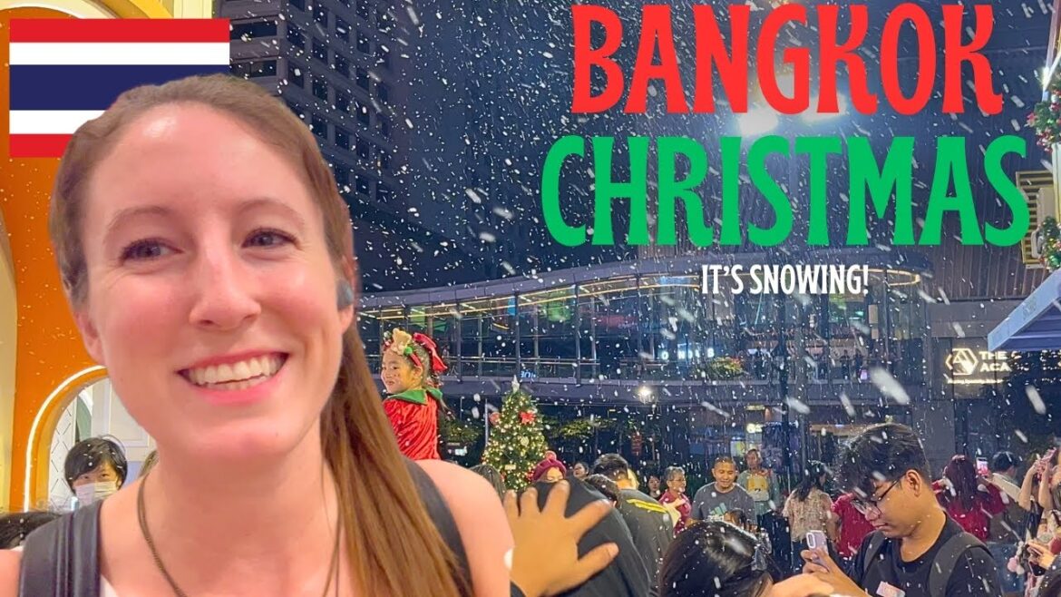 Christmas in BANGKOK Thailand 🇹🇭 plus Bangkok Illumination Festival ft Moo Deng Christmas in BANGKOK Thailand 🇹🇭 plus Bangkok Illumination Festival ft Moo Deng