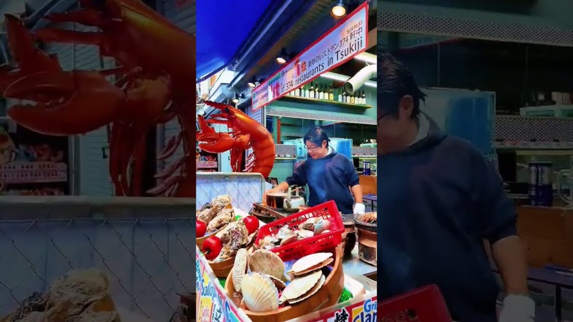 Exploring Hidden Gems | Tsukiji Fish Market's Best Japanese Street Food in Tokyo | japan