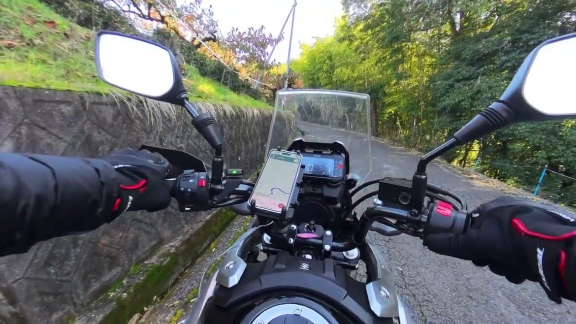 Japan Trip - Motorcycle ride from Wakayama port to Oishi Kogen