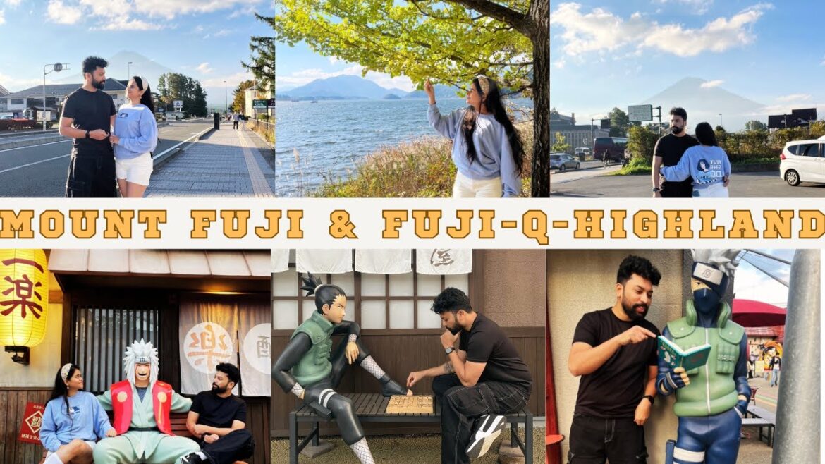 Mount Fuji, Naruto Village & Fuji-Q Highland Adventure with 1-Day Pass 🌄🍜🎢 | Tokyo Day Trip