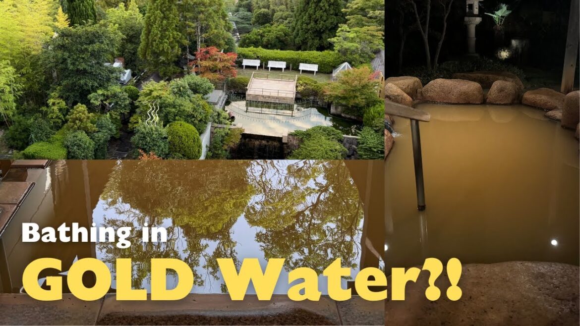 Experience Gold Hot Spring at Hyoe Koyokaku in Arima Onsen Experience Gold Hot Spring at Hyoe Koyokaku in Arima Onsen