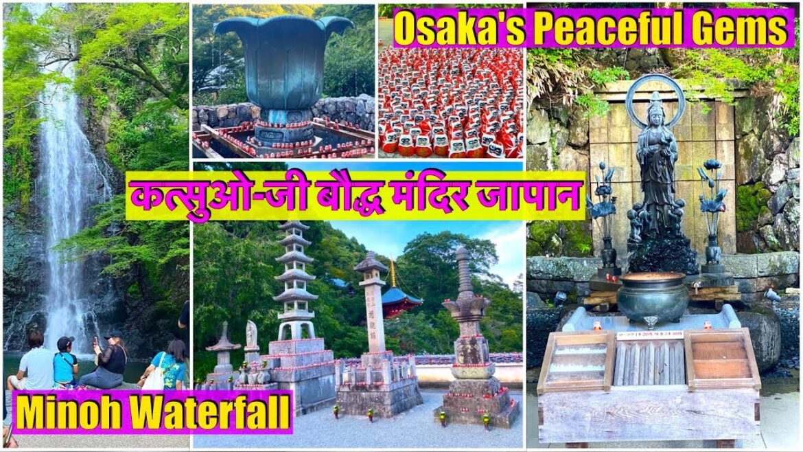 Exploring Osaka's Japan Hidden Gems: Minoo Waterfall & Katsuō-ji (Buddhist) Temple #travel