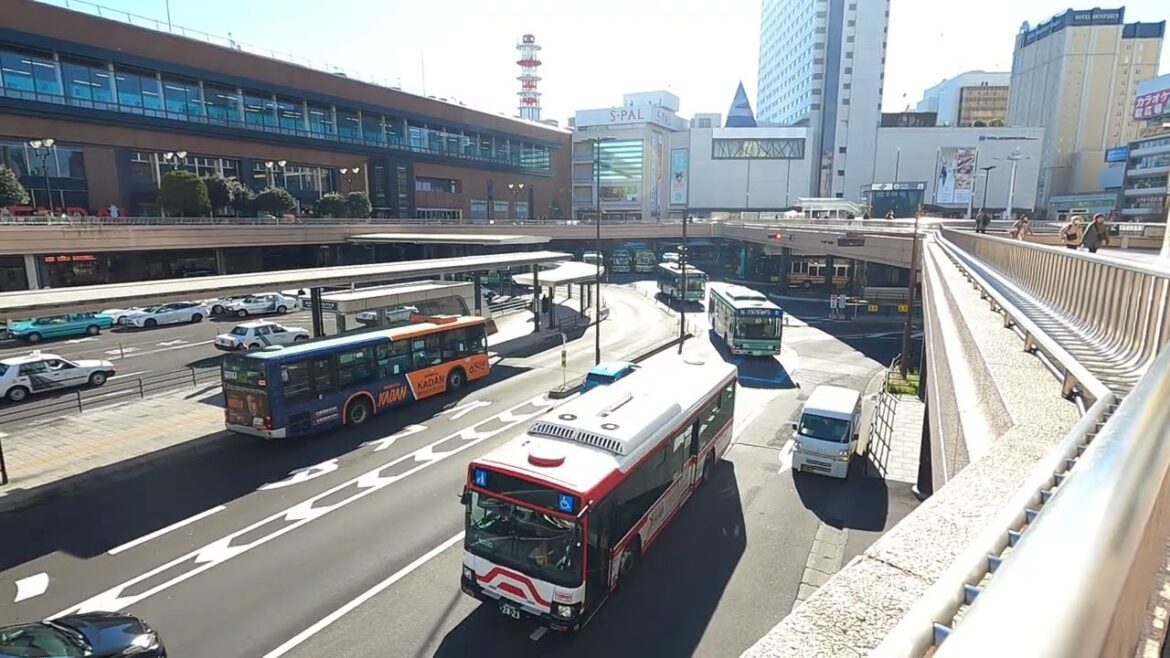 【　仙台駅の散歩①　】2024年12月17日　sendai walking tour