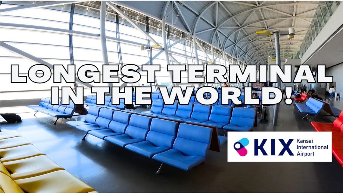 Inside Kansai International Airport Terminal 1 | Stunning Architecture & Airside Tour