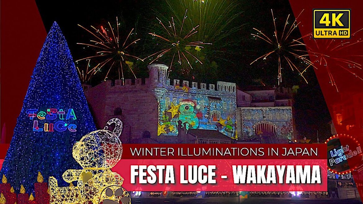 Christmas in Wakayama – Festa Luce’s Illuminations at Marina City (Porto Europe) Theme Park (4K) Christmas in Wakayama - Festa Luce's Illuminations at Marina City (Porto Europe) Theme Park (4K)
