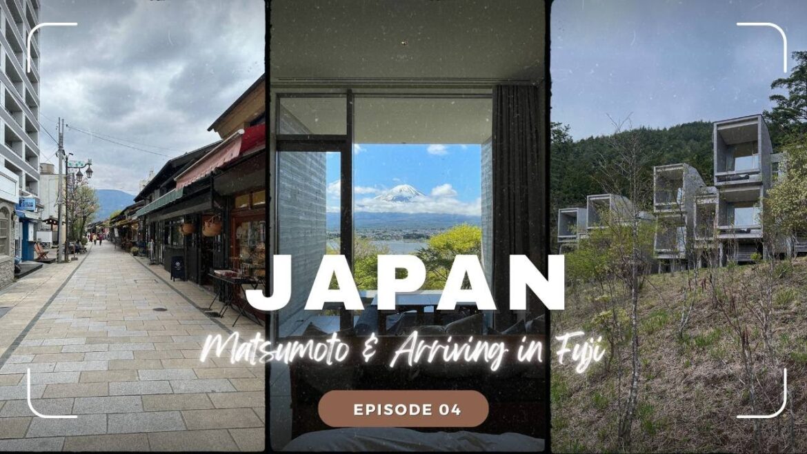 Spring 2024 Japan Travel Vlog Ep 4 | Matsumoto & Arriving in Fuji