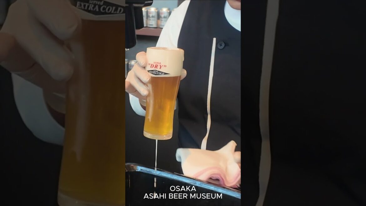 ★SHORTS016 일본 오사카의 아사히뮤지엄 ★SHORTS016 일본 오사카의 아사히뮤지엄