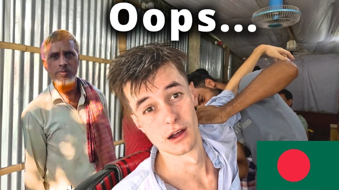 Honest Bangladeshi BARBER 💈Gets GENEROUS TIP $! 🇧🇩🇧🇩