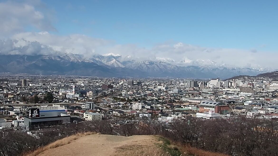 Matsumoto Driving Tour on a winter day | 冬の松本郊外【ドライブ動画】