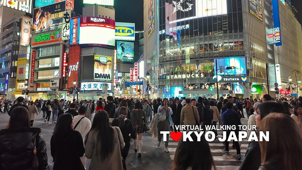 Tokyo Japan, Walk in Shibuya, Shibuya Scramble Crossing, Udagawacho and Hachiko Square, Travel, 4K Tokyo Japan, Walk in Shibuya, Shibuya Scramble Crossing, Udagawacho and Hachiko Square, Travel, 4K