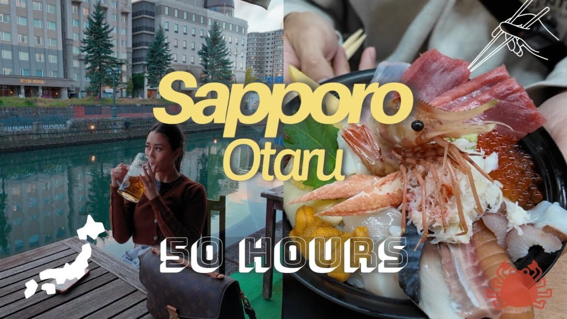 Sapporo/Otaru 50 hours | Nijo Market | Ramen Alley | Hokkaido Ice Cream| Otaru Canal| FRESH SUSHI Sapporo/Otaru 50 hours | Nijo Market | Ramen Alley | Hokkaido Ice Cream| Otaru Canal| FRESH SUSHI
