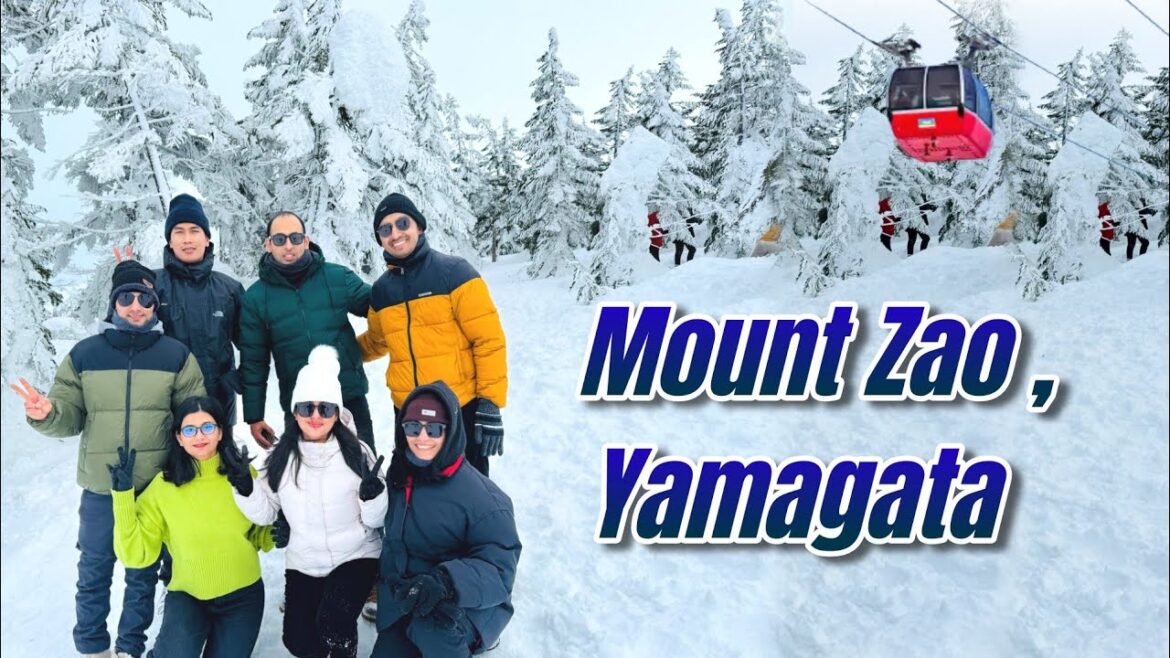 Mount Zao, Zao Onsen, Snow Monster || Zao Ski Resort Winter Illumination, Yamagata Prefecture Japan Mount Zao, Zao Onsen, Snow Monster || Zao Ski Resort Winter Illumination, Yamagata Prefecture Japan