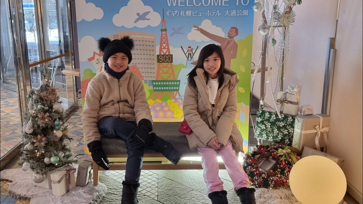 Reached our Christmas destination....Sapporo, Hokkaido 🎄🎅⛪️