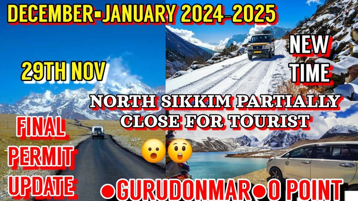North Sikkim Tour 2024|Gangtok To Zero Point|Sikkim Tour 2024|Sikkim Weather Update