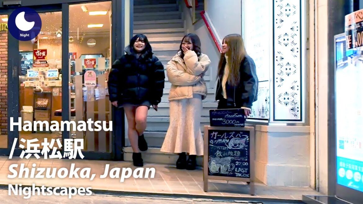 ⁴ᴷ Shizuoka: Hamamatsu Station (静岡県: 浜松駅) - Japan Walking Tour (December, 2024)