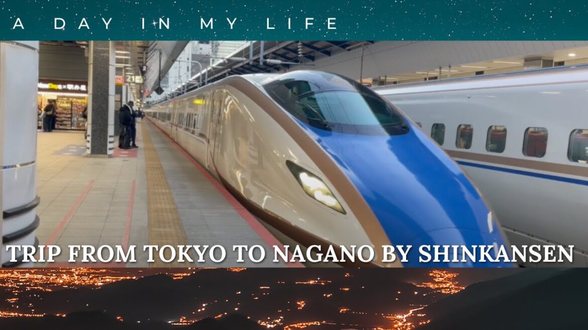 shinkansen trip from Tokyo to Nagano |Shinkansen|winter trip to Naganopart 1|japan trip 2024 shinkansen trip from Tokyo to Nagano |Shinkansen|winter trip to Naganopart 1|japan trip 2024