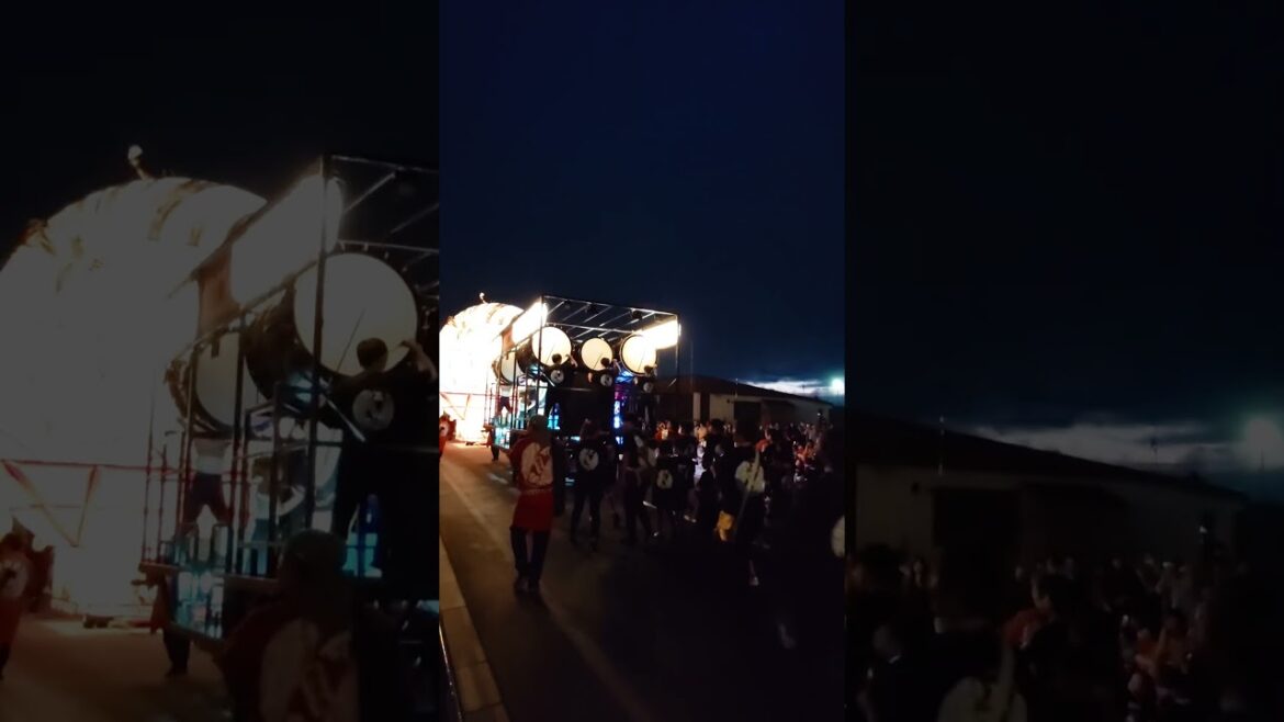 #平川あどの祭り　20240814  #本町ねぷた会 #その1 #shorts  #平川 #ねぷた #hirakawa #neputa #float #山車 #囃子 #太鼓 #drum #囃子 #祭