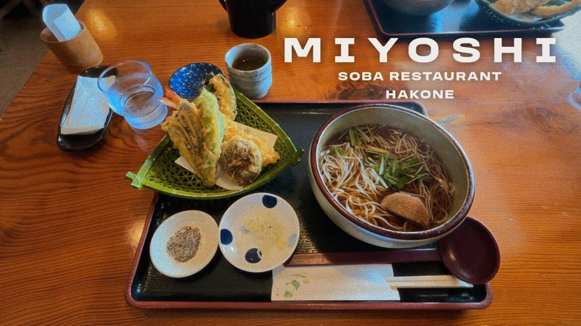 Miyoshi • Soba noodles restaurant • Hakone