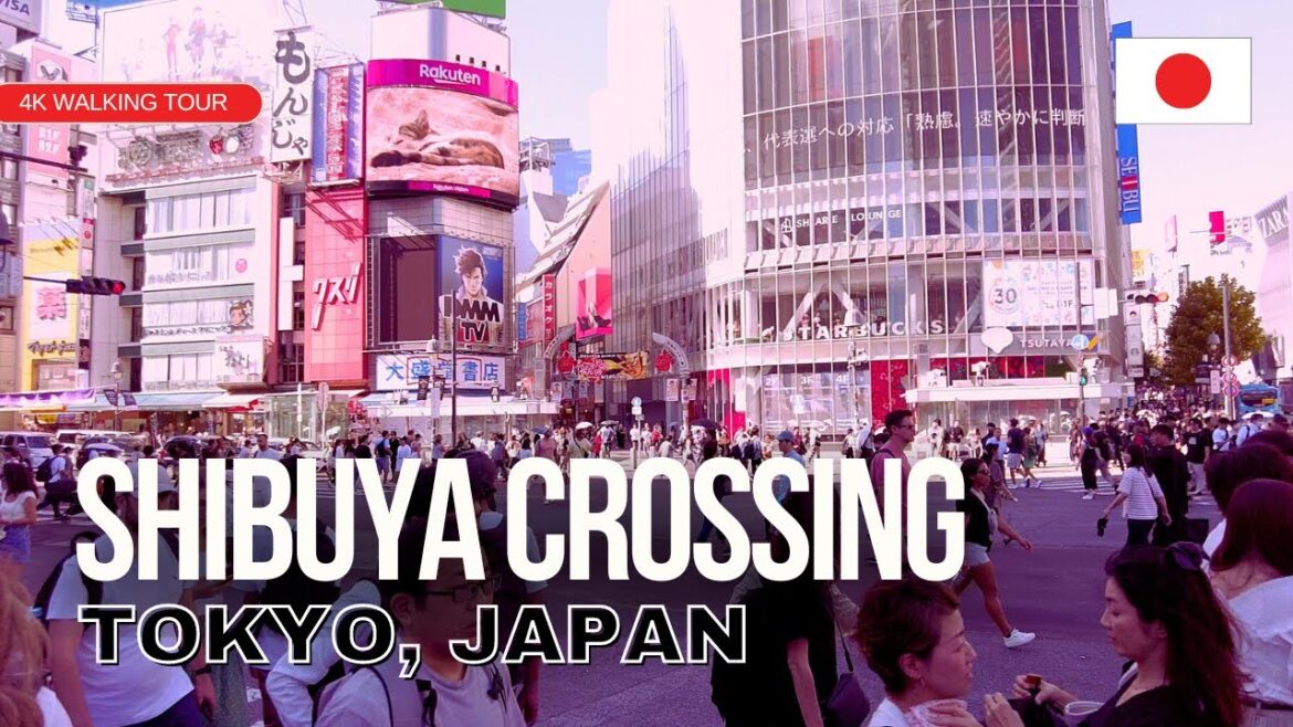 SHIBUYA CROSSING TOKYO | 4K JAPAN WALKING TOUR (September 2024)
