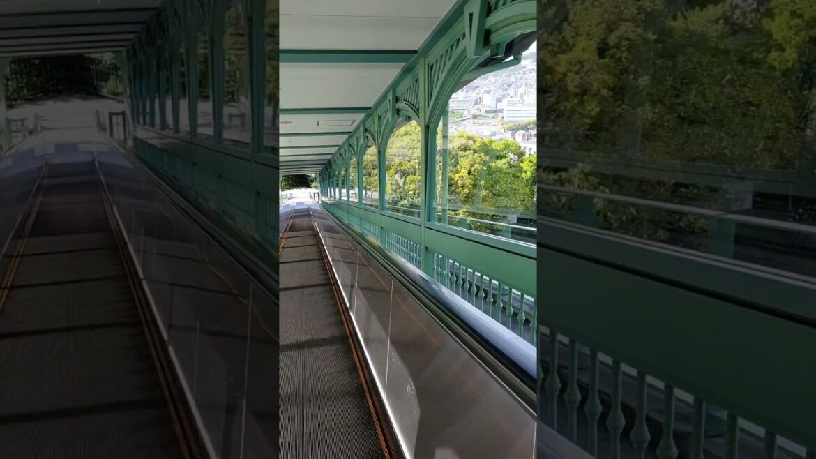【眺めサイコ～】エスカレーター❢グラバー園①「坂の町なんだよね」長崎観光　長崎旅行　長崎県長崎市　2022年4月