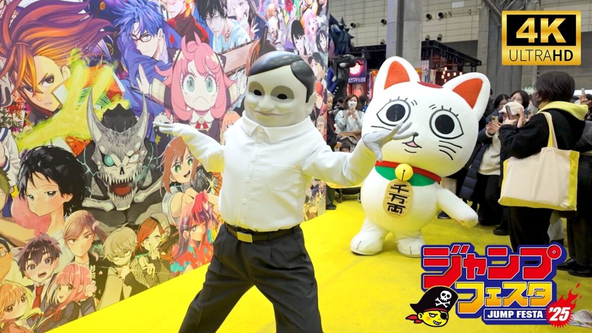 Jump Festa 2025 Anime Heaven in Tokyo - Cosplay, One Piece, Naruto, Bleach, Dandadan [4K 60fps ASMR]