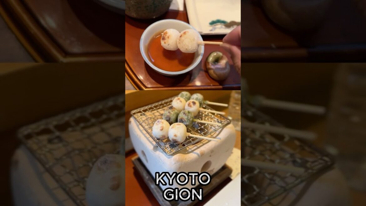 ★SHORTS005 일본 교토의 기온거리 디저트