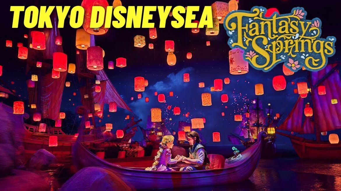 Fantasy Springs at Tokyo DisneySea for the First time it was amazing 12/9/2024 Fantasy Springs at Tokyo DisneySea for the First time it was amazing 12/9/2024