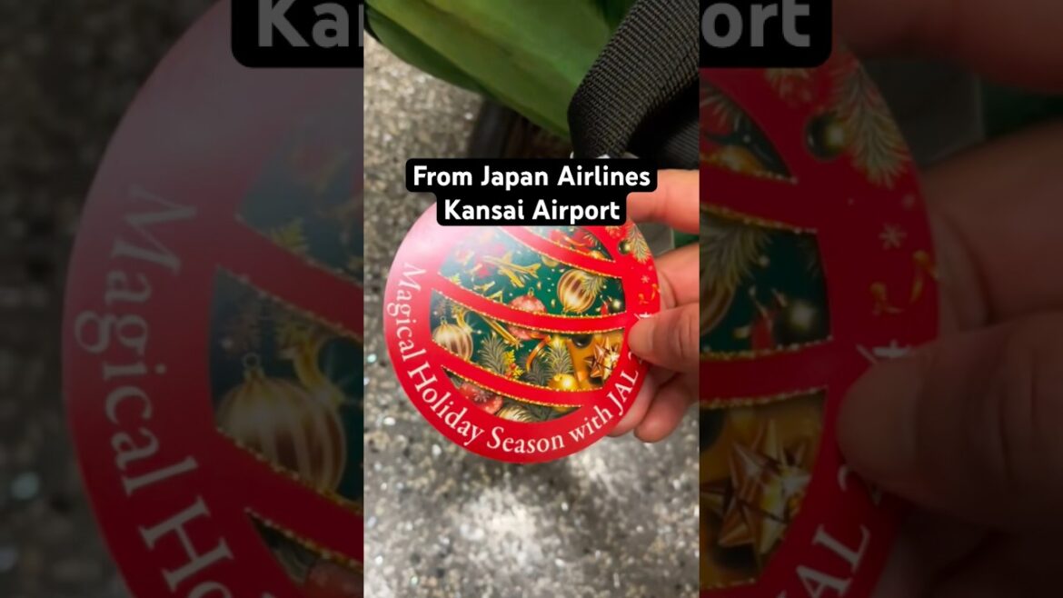 Merry Christmas. #marinjapan #travel #japan #merrychristmas #japanairlines #kansaiairport #japan