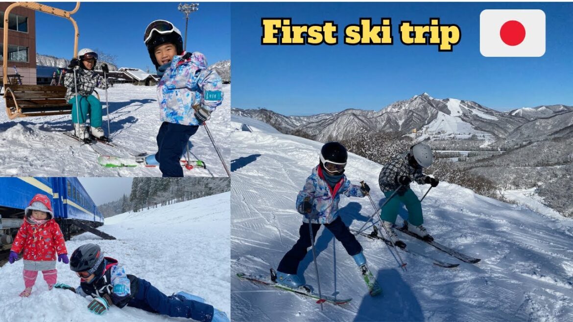 Japan Sabbatical Trip - First Family Ski Trip at Yuzawa in Niigata