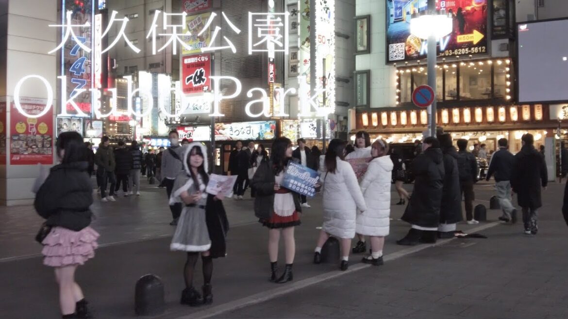 Okubo Park of Desire: A Virtual Walk