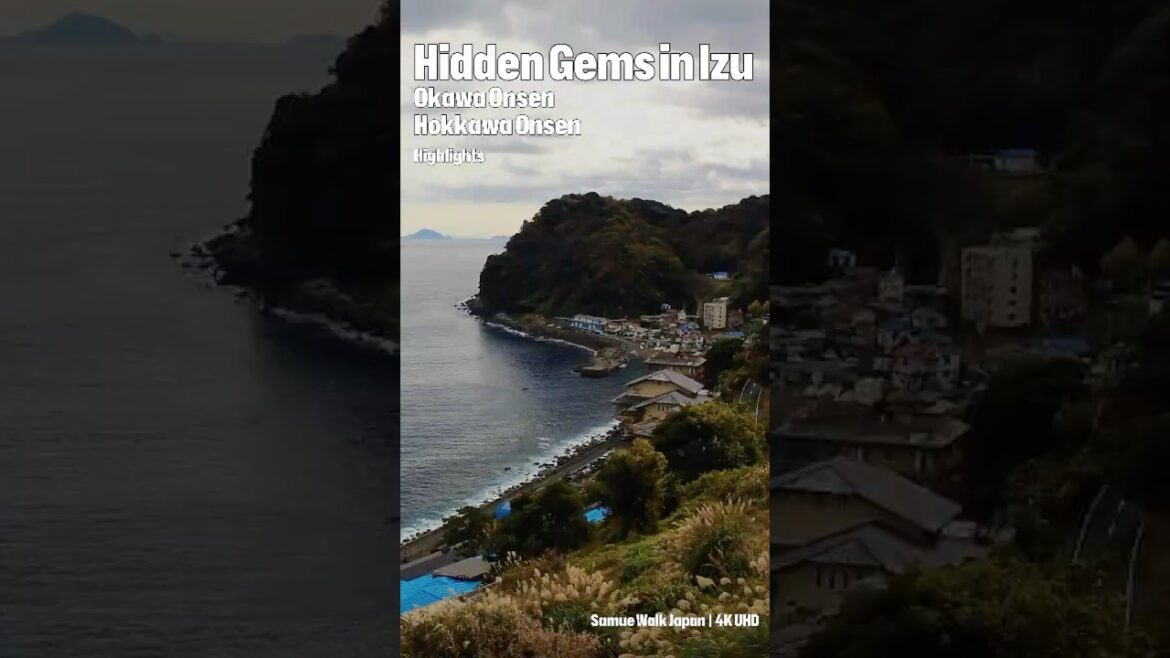 Short: 4K Hidden Japan Scenic Walk: Okawa Onsen & Hokkawa Onsen 2024