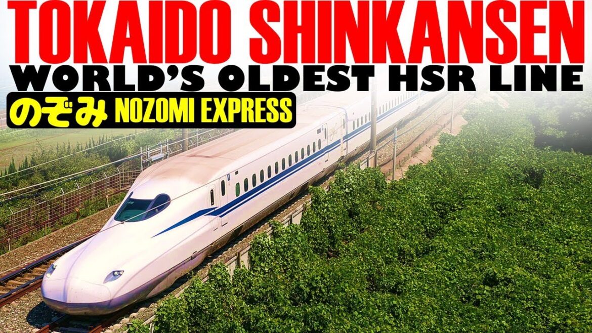 🇯🇵 TOKAIDO SHINKANSEN - World's OLDEST Bullet Train Line