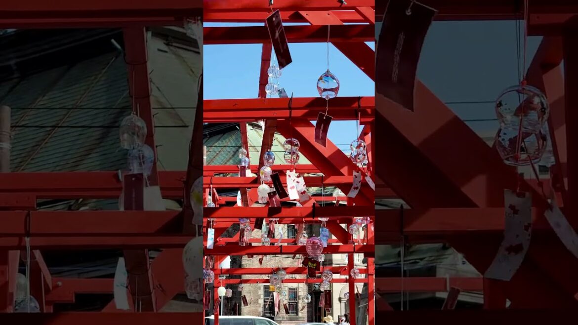 Wind Chimes of Sakaimachi 堺町 Otaru, Hokkaido
