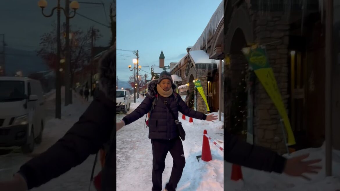 Otaru 21 December 2024, Hokkaido, Japan 🇯🇵