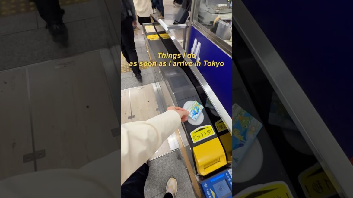 First things I do when in Japan First things I do when in Japan