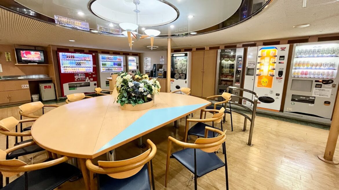 18-Hour Midnight Vending Machine Ferry Adventure in Japan | Tokyo to Hokkaido