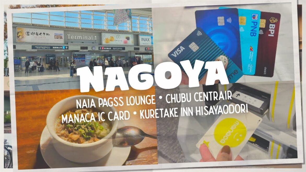 Autumn in Nagoya 🍁 NAIA, CebPac, PAGSS Lounge, Chubu Centrair Intl airport, Kuretake Inn Hisayaodori