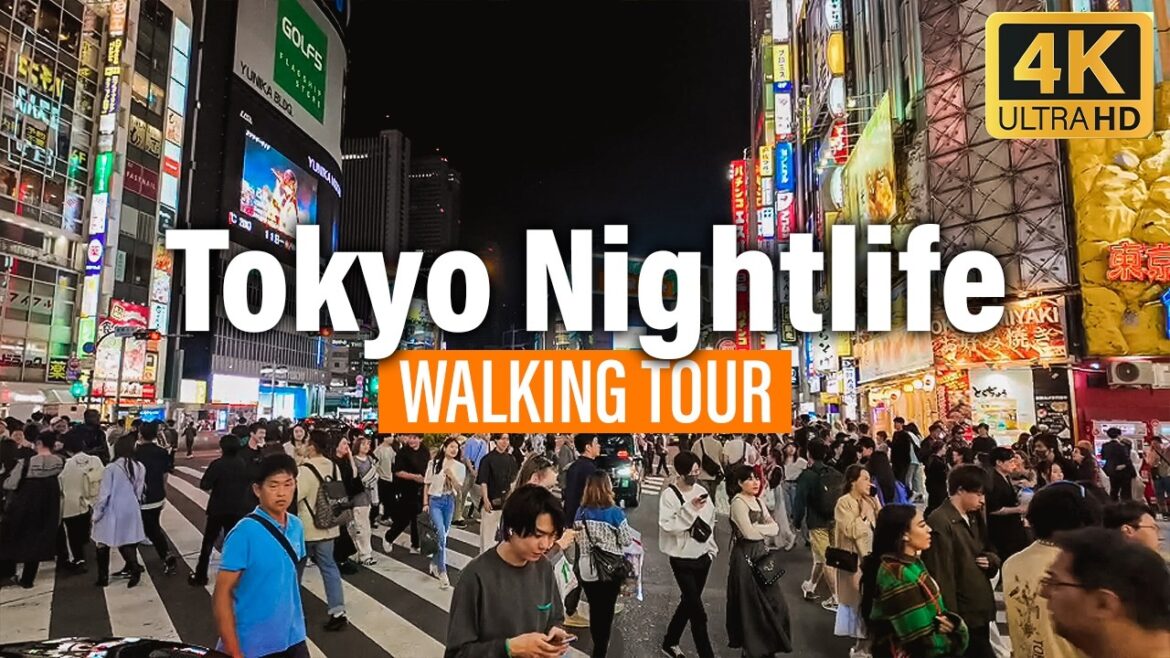 EXPERIENCE Tokyo’s ELECTRIFYING Nightlife! 4K Walking Tour! EXPERIENCE Tokyo's ELECTRIFYING Nightlife! 4K Walking Tour!