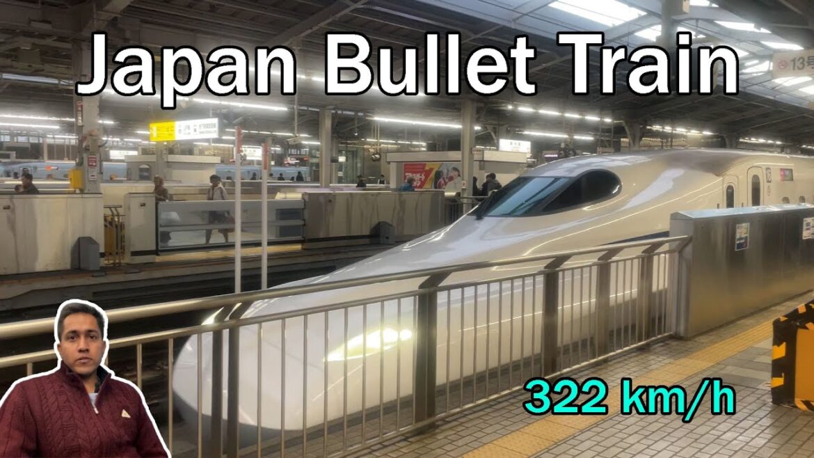 Trip to Taiwan and Japan - Vlog EP 6 - Japan bullet Train