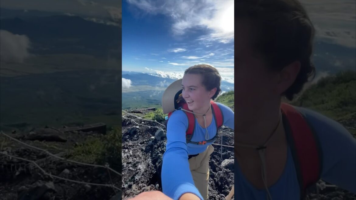 PART 2: Climbing Mt. Fuji! #climb #fuji #couples #military #intense