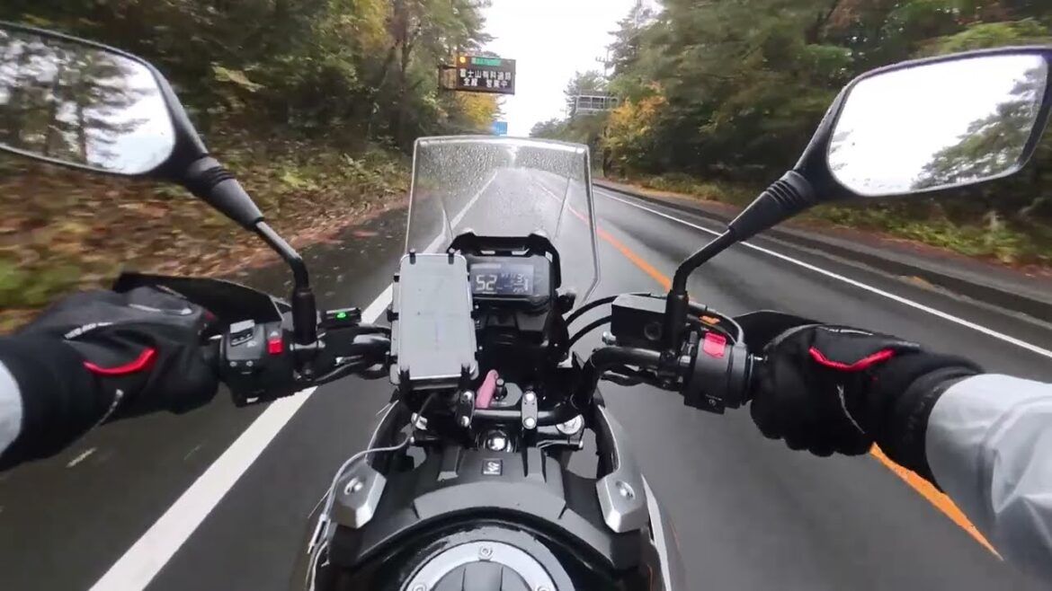 Japan Trip - Motorcycle ride from Fujiyoshida to Kawaguchiko