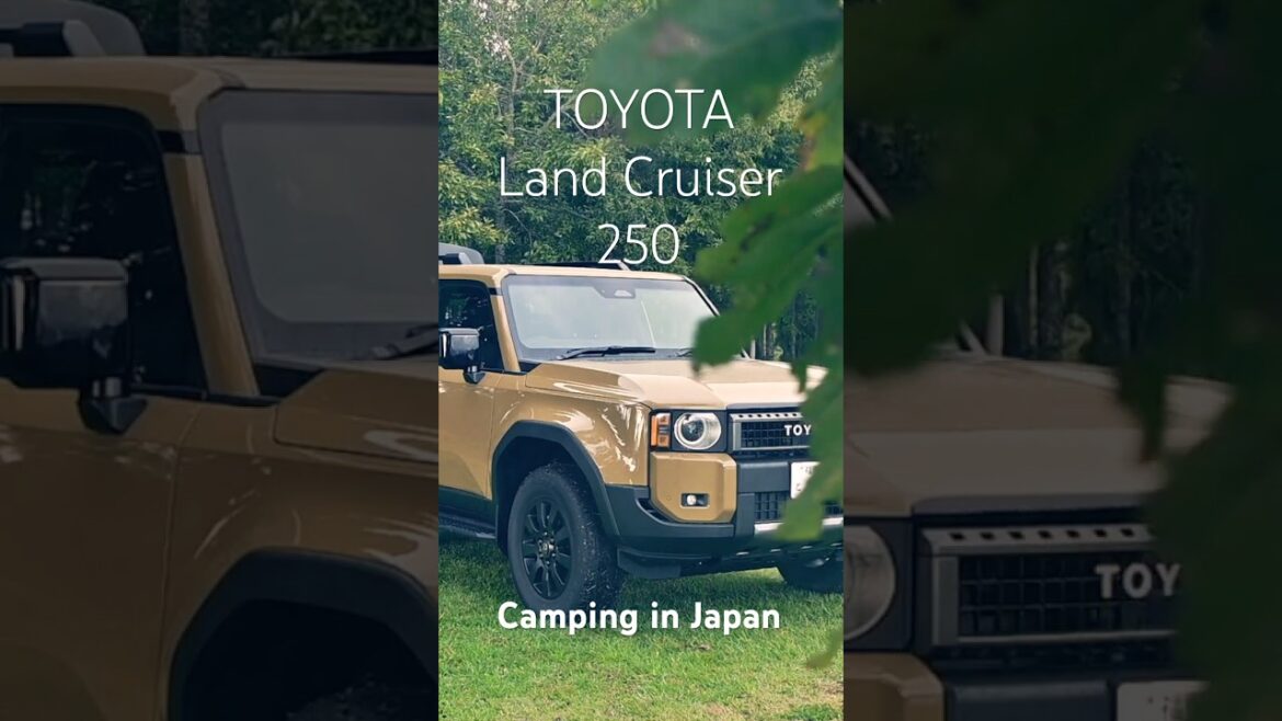 Camping in Japan with TOYOTA Land Cruiser 250 in Kumamoto Camping in Japan with TOYOTA Land Cruiser 250 in Kumamoto