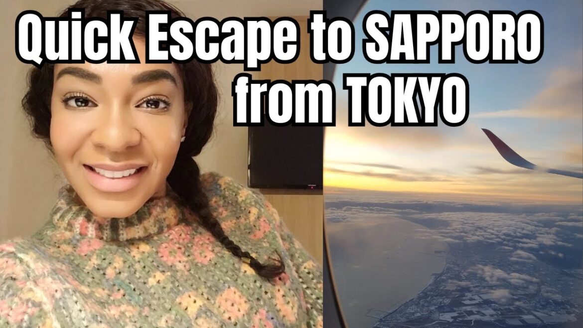 Quick Escape to Sapporo from Tokyo | Best  Ramen in Japan  & Flight Highlights!