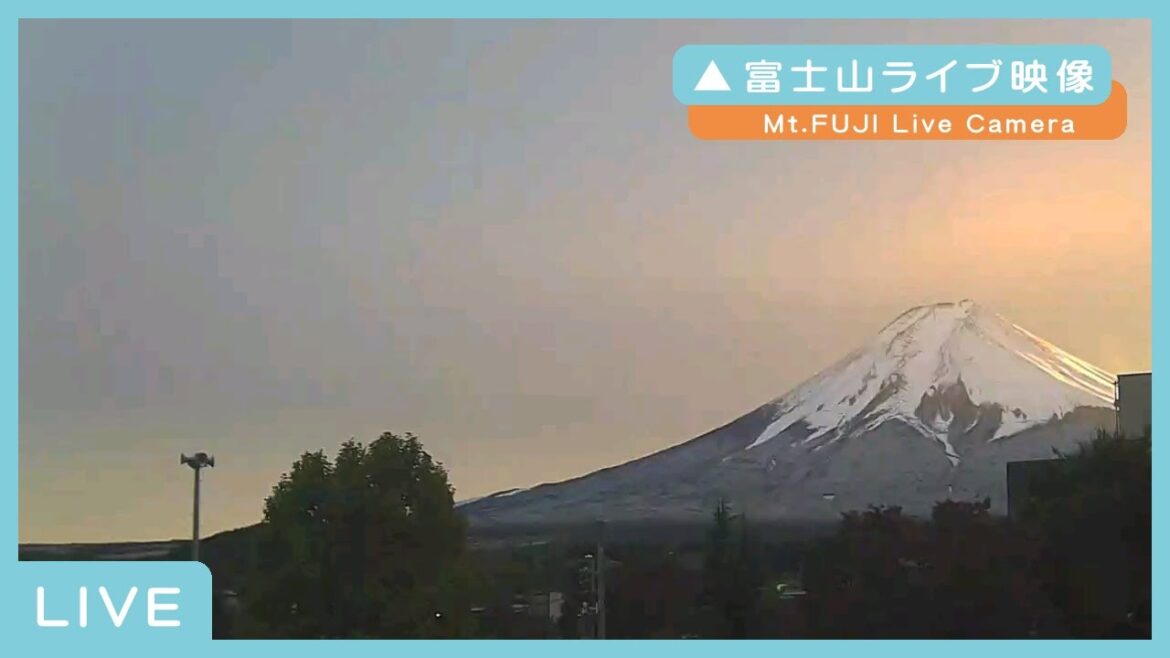 富士山ライブカメラ【MORECA】Mt.FUJI Live Camera #ライブカメラ 富士山ライブカメラ【MORECA】Mt.FUJI Live Camera #ライブカメラ