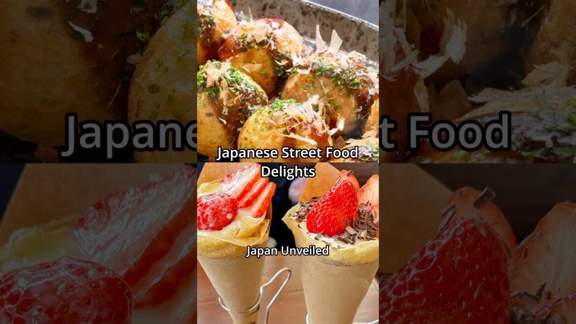 ⬇️ Discover more about Takoyaki and Japanese Crepes below!