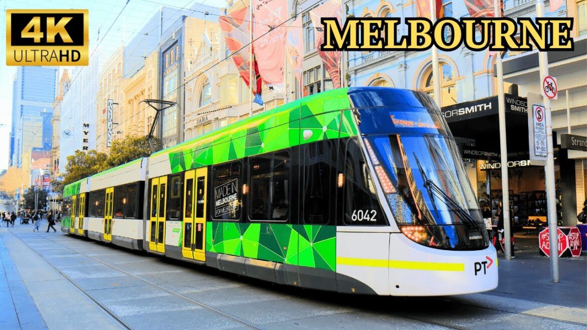 3 HOUR 4K WALK Of Melbourne City AUSTRALIA | Captions